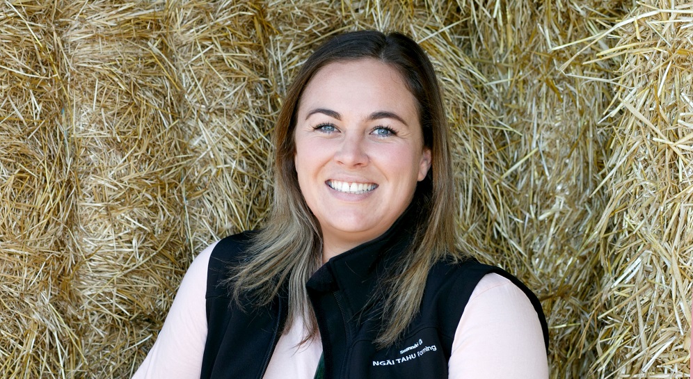 Fonterra's tweet photo. Congratulations to Ngai Tahu Farm Manager Ash-Leigh Campbell, recipient of the 2020 Fonterra Dairy Woman of the Year award. Ash-Leigh receives a scholarship prize of up to $20,000 to undertake a professional business development programme @dairy_women https://t.co/3FhrmYKvtx