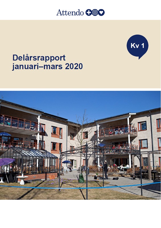 Attendos rapport för det första kvartalet 2020: Tydligt fokus på att lindra effekterna av corona-viruset. Rapporten finns tillgänglig på attendo.com #attendo #vigörskillnad
