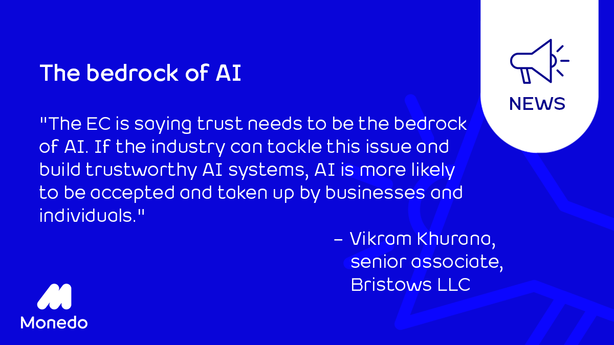 Monedo_official's tweet photo. https://t.co/pjPuK8pOc9
The companies still waiting for AI's #legislation – compliant with #FutureRequirements – to be drafted, passed, and #implemented. 
#Monedo #fintech #AI https://t.co/5YRwDYoLE5