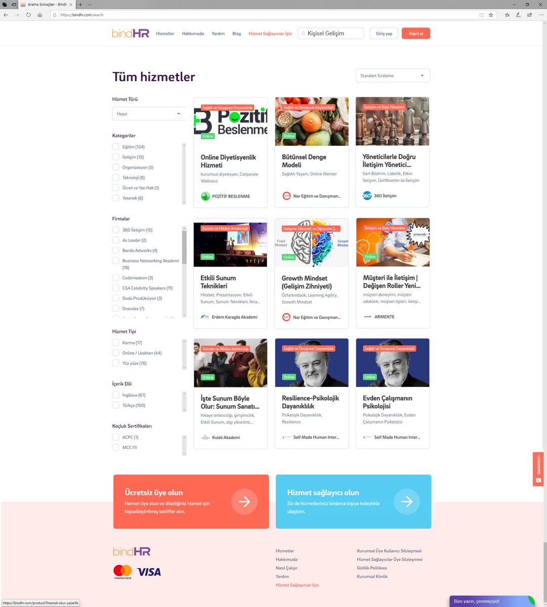 Kişisel Gelişim Eğitimleri için bindHR #bindHR #insankaynakları #liderlikeğitimleri