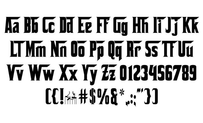Saitoh Masaya ゴッドファーザー ゴッドファーザーpart2 このフォントが良い マリオ ネットのように糸が付いてる文字があるのは 何とも象徴的