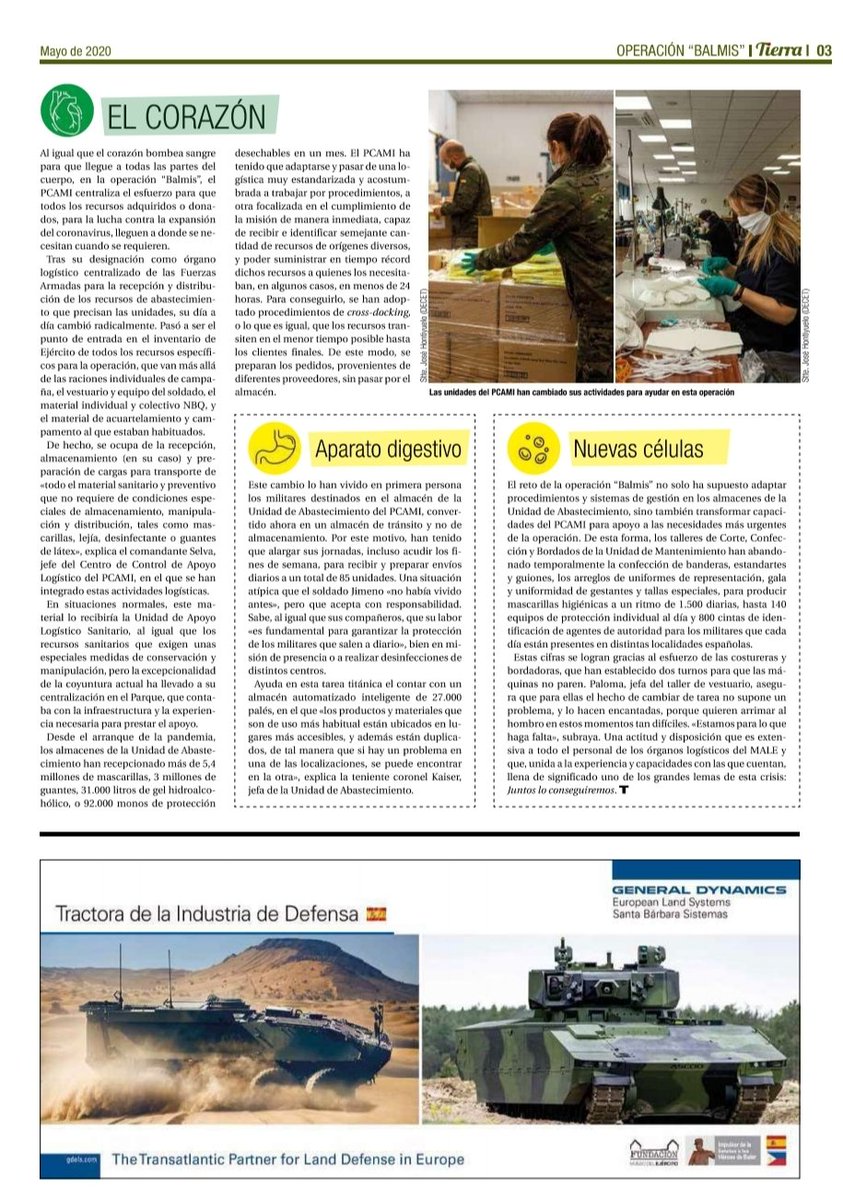 Cuerpo de Intendencia del Ejército de Tierra. tweet media