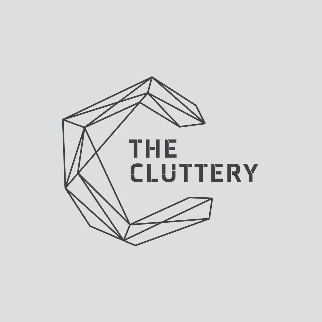GriffandCoUK's tweet photo. Here's a look at a recent #logodesign we created for #TheCluttery. They make bold, geometric jewellery and homeware from their #Birmingham studio. We produced a bespoke letter icon taking inspiration from 'impossible geometry' and the handmade geometric styling of their products. https://t.co/TO5q7AIP80