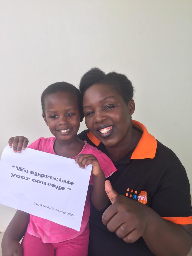 Another beautiful day to keep appreciating our midwives.

Let us keep the #thankamidwifechallenge going! 

@kaitaremuto @G_Umutesi @Muzungu4 @chbrwanda @kwistelle @EgidieBibio @NashBishumba @andrugema  would you accept the challenge and challenge others?

#Midwives2020 
#IDM2020