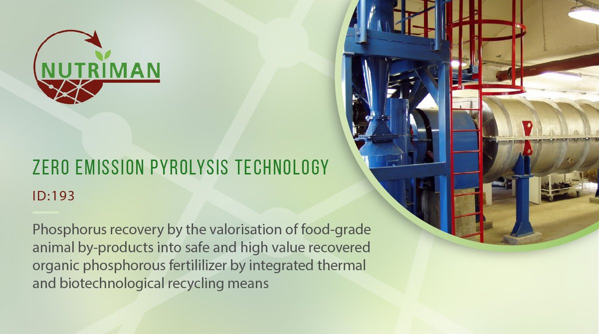 NUTRIMANnetwork's tweet photo. BioPhosphate recovery in economical scale. High added value #recycling–#recovery–#reuse of agricultural and food industrial #byproduct streams by integrated carbon refinery/pyrolysis and biotech means 👉https://t.co/DLuifHTPGP 

@ZLTO @ILVOvlaanderen @pcsierteelt @ugent @iung_pib https://t.co/kepnPXnhfB