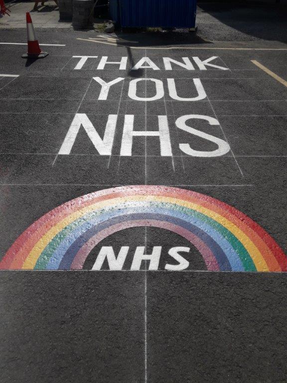 bethellgroup's tweet photo. We created this sign of appreciation for all the NHS and key workers on the front line that are keeping our country safe and moving.

We are forever grateful for all their hard work during these uncertain times #ThankYou

#LifeAtBethell #ThankYouNHS 
@KaysLtd https://t.co/eYip0BzdLc