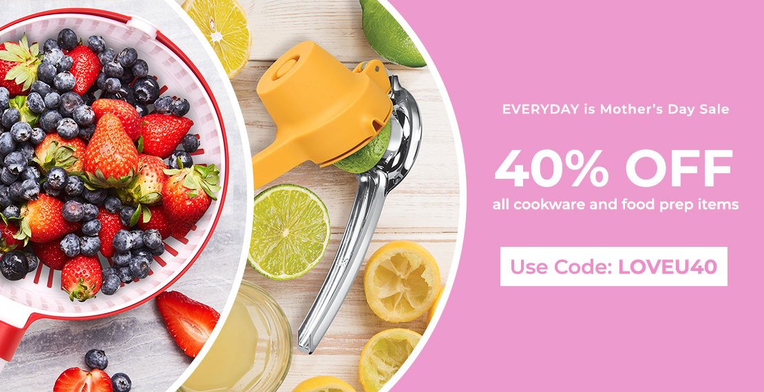 TheMasterPan's tweet photo. Everyday is Mother's Day Sale
40% OFF all cookware and food prep items
Use Code: LOVEU40
please visit Masterpan Store
https://t.co/EiayuIod5i

#Masterpan #MothersDay https://t.co/sdsmjMp7QS