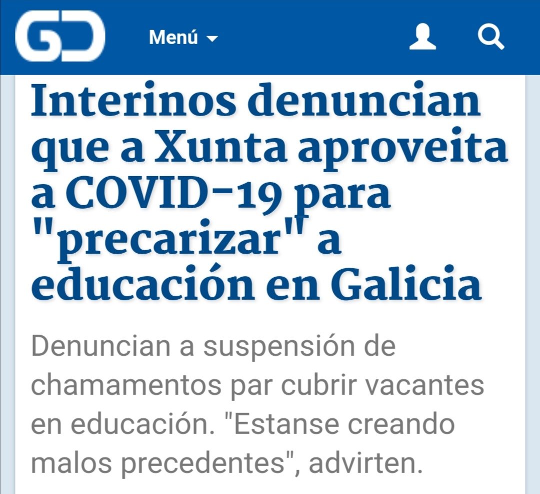 JMPerezAfonso's tweet photo. .@FeijooGalicia está abandonando aos nosos fillos e fillas, non cubre baixas nin retiros das profes e sobrecarga aos docentes nunha situación xa con moita carga horaria de por sí.
Deixe de xogar coa educación xa!
#chamamentosxa #ensinogalego #ensinodecalidade @CelaaIsabel https://t.co/Yi7qwWoT5j