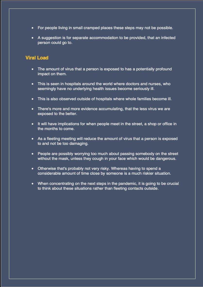 Prof. Lucy Yardley <a href="/unisouthampton/">University of Southampton</a> was interviewed this morning on #r4Today about a paper published today on self isolation. It is not inevitable that everyone in the same household will become infected with #coronavirus. Main points I took away:

<a href="/Chuck_ElderUK/">Charles Elder 💙</a> 
<a href="/UoS_Medicine/">Southampton Medicine</a>