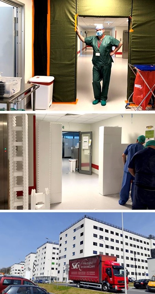 Wspieramy Służbę Zdrowia!
Dostarczamy materiały do szybkiej budowy ścianek izolacyjnych w Szpitalu Uniwersyteckim w Krakowie.
#sig #koronawirus #COVID19 #SARSCoV2 #Pomagamy #NFZ #dziękujemy #budownictwo 
facebook.com/SIG.materialy.…