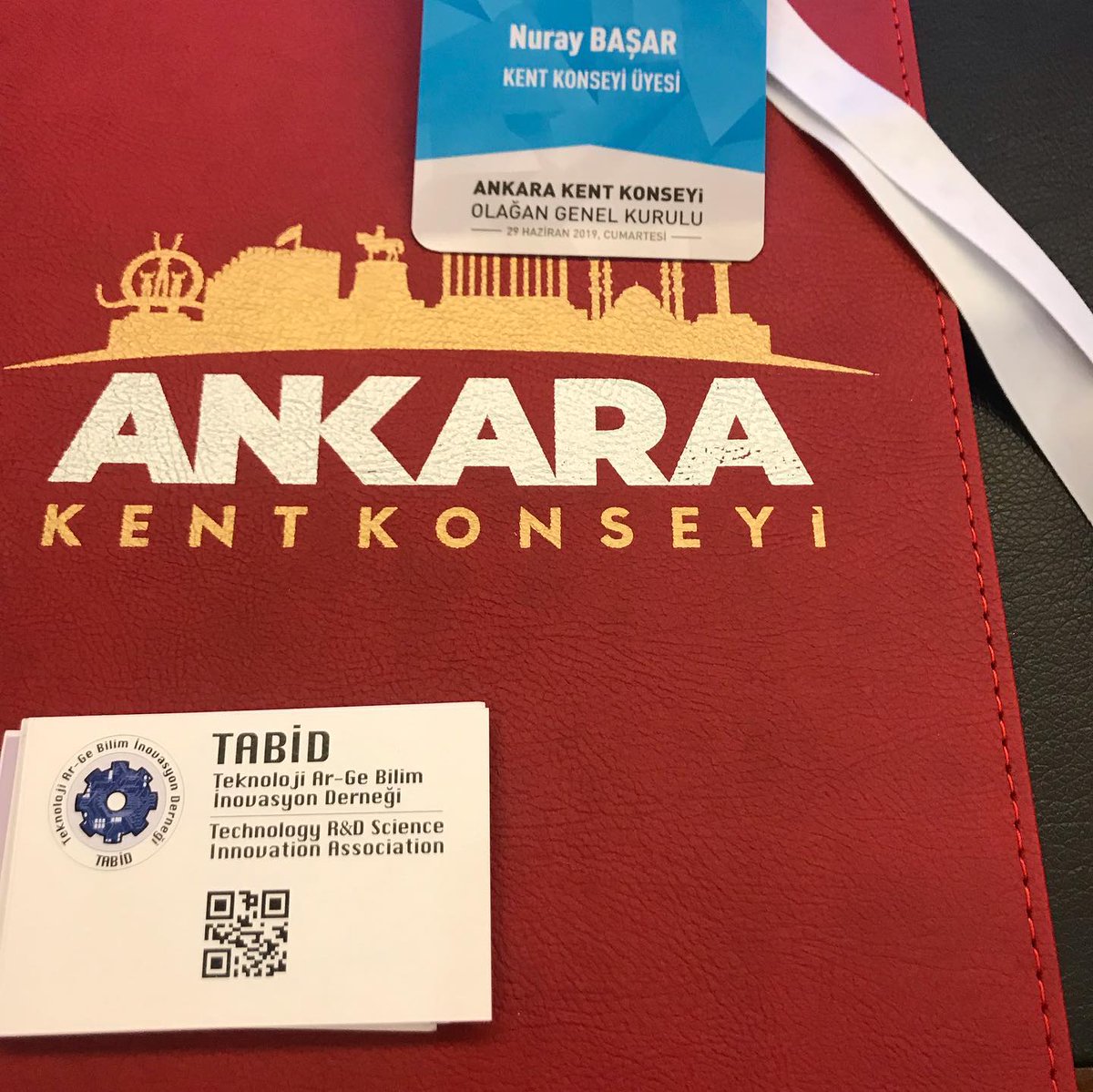 Teknoloji Ar-Ge Bilim İnovasyon Derneği olarak Başkanımız Nuray Başar, Ankara Kent Konseyinde kentimizin gelişmesi için çalışmalara katkı sağlamaktadır.