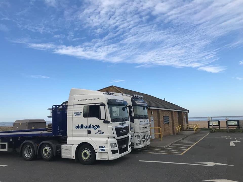 Dungeness for two of the trucks this morning