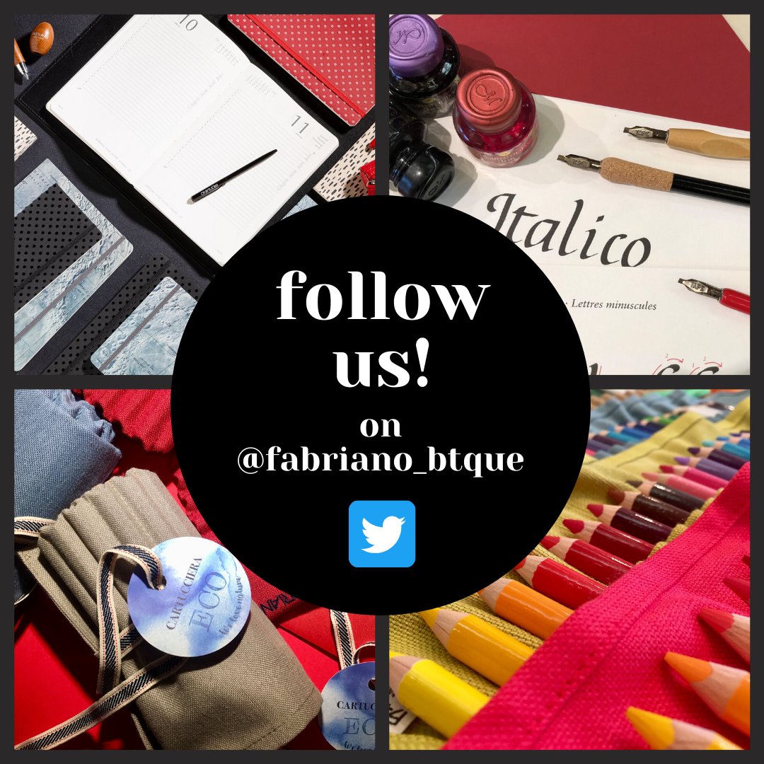 FRIENDS &amp; FOLLOWERS
Follow us!
on <a href="/fabriano_btque/">FABRIANOboutique</a> 
#stationery #madeinitaly #paper #design