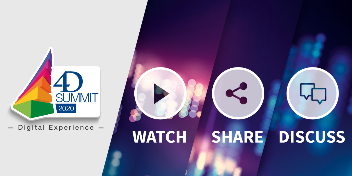 4Dsoftware's tweet photo. Be an active #4DCommunity member at #4DSummit 2020 - Digital Experience! 
🎬 Watch and learn from #online #FREE sessions
📝 Share your feedback
💬 Discuss #4DSummit 2020 topics with speakers, community members, and #4DSoftware staff.

Get started now 👉👉 https://t.co/5iZ5L3wRFL https://t.co/0ohPXvhIjn