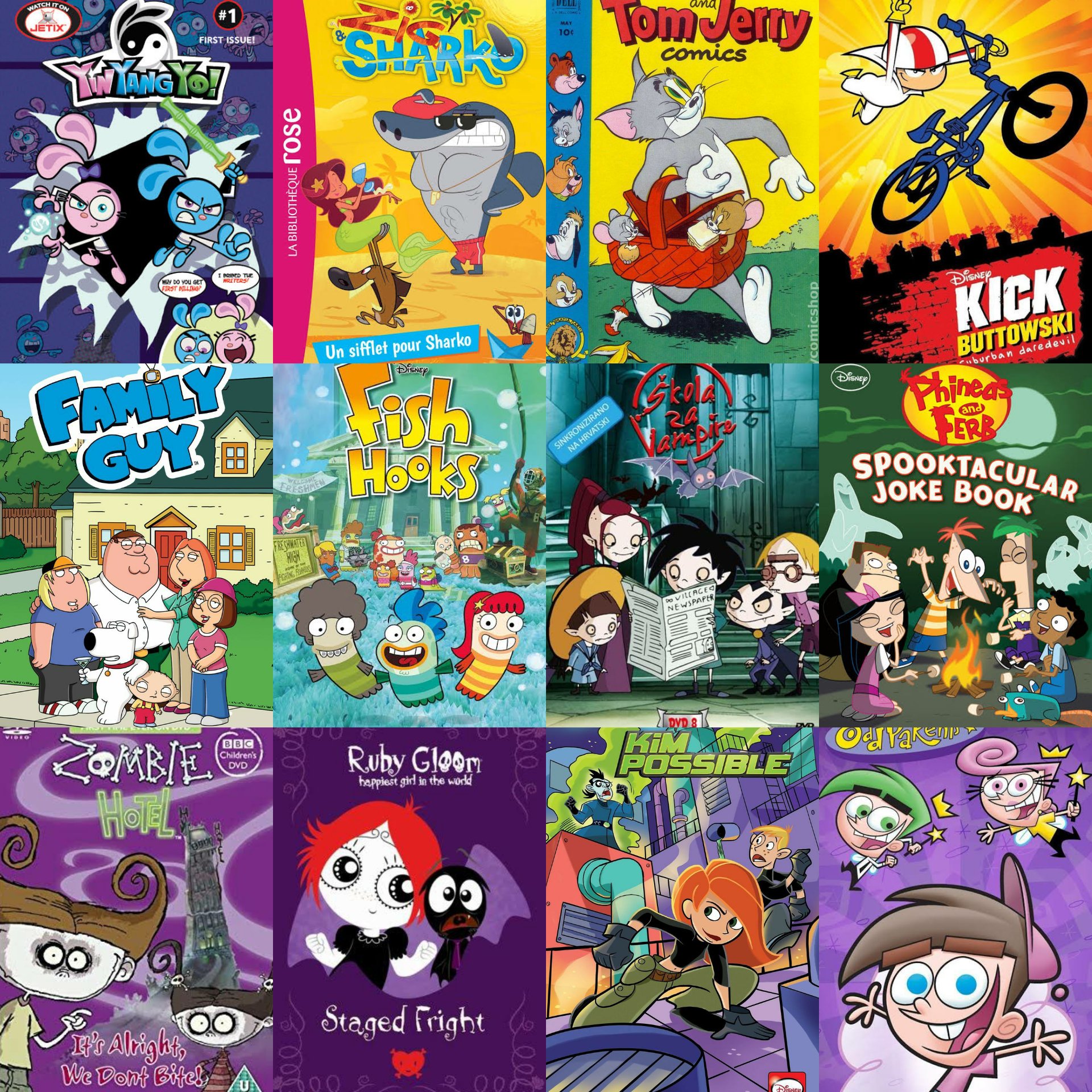 ✿ on X: 130.yin yang yo 131.Zig and sharko 132.Tom and Jerry 133