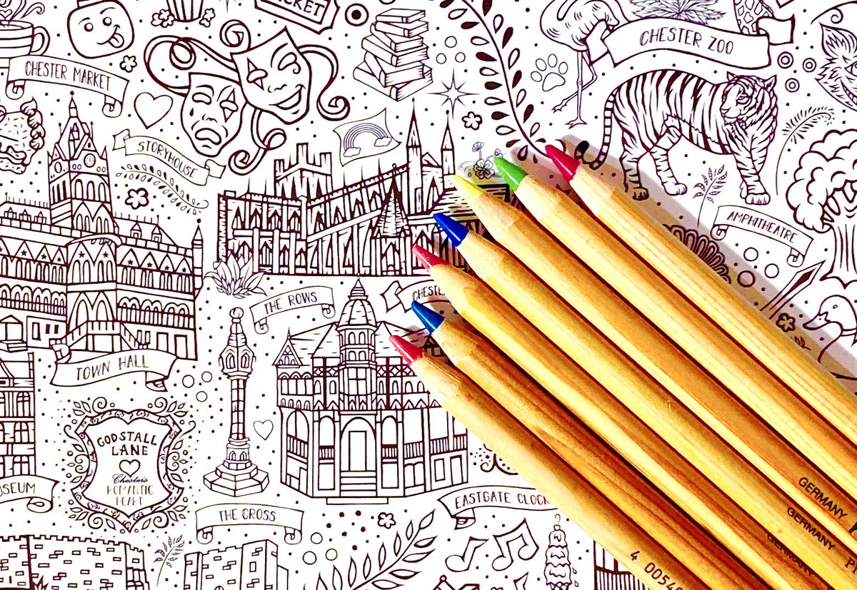 EmmaLucyArt's tweet image. I&apos;ve created a Chester themed colouring sheet inspired by our amazing city! ❤️

Simply follow the link below to download the full image for FREE and colour in Chester 🎨 emmalucyillustration.com/blog/colour-in…

🌈 Stay safe and be kind #chester #cheshire #colouring #creativity #KeepCrafting