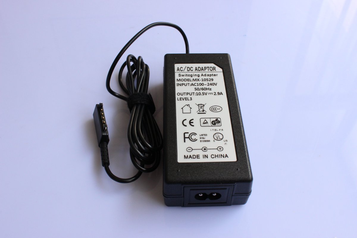 supply_judy's tweet image. #10.5v2.9a #30w #acdcadapter #microsoft 10.5v 2.9a ac dc power adapter, micro soft dc tip. 30w power supply