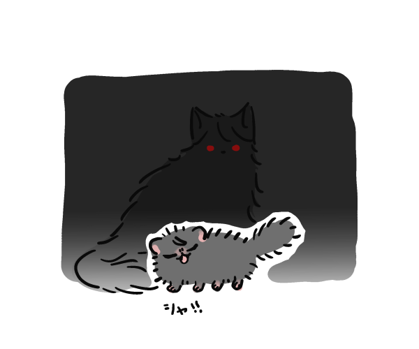 威嚇のtwitterイラスト検索結果 古い順