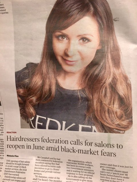 No hairdressers until July 20.... what will we be like?