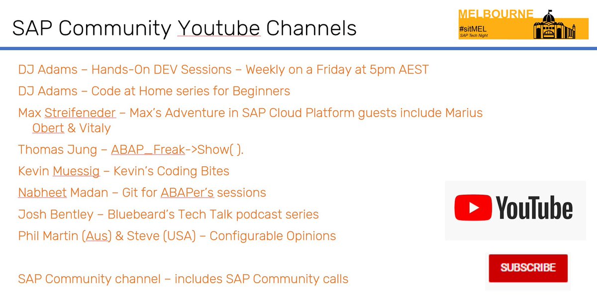 SAP Inside Track Melbourne tweet media