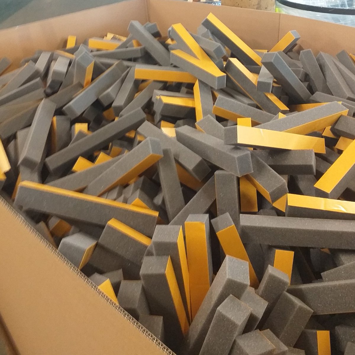 SystemsVitec's tweet image. A grey start to the day with a more colourful outlook later!
#visorfoam #foam #PPE