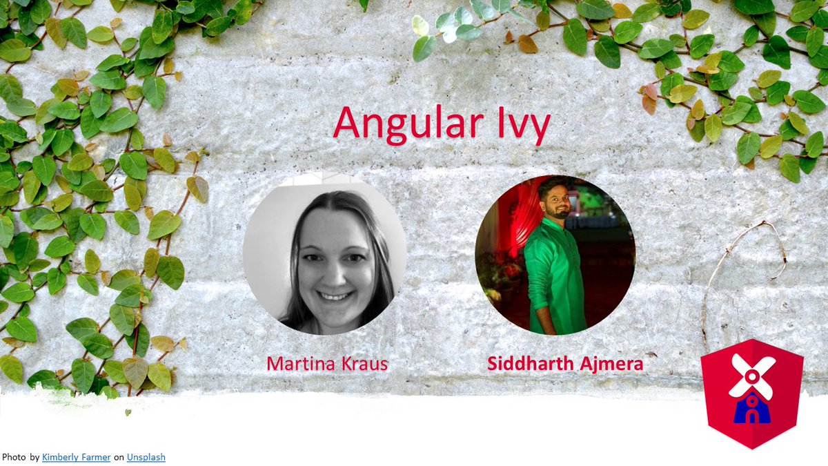 SiddAjmera's tweet photo. Join me &amp; the amazing @MartinaKraus11 while we take you on a deep dive into Ivy, Angular's new compilation, &amp; rendering pipeline.

📅May 14
⏲6-8 PM GMT+2
🔗https://t.co/sOybLFnqgu
📺https://t.co/quvrzeKa9L

#Angular #100DaysOfCode #WomenInTech #JavaScript #GDE #Ivy #AngularIvy https://t.co/aULmN1LBMX
