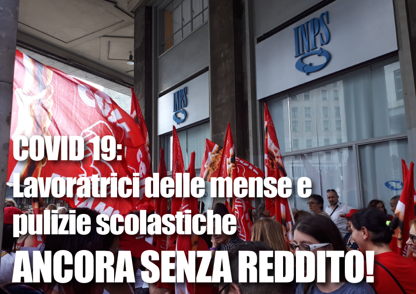 FilcamsMilano's tweet photo. #COVID19
Sono migliaia le lavoratrici e i lavoratori che operano negli appalti delle scuole di #Milano e Provincia ormai a casa dal lavoro dal 24 febbraio ANCORA SENZA #REDDITO! 
Le aziende non possono scaricare sulle #lavoratrici il costo della #crisi!

https://t.co/Q7exlzecjp https://t.co/JT8rvAwKFs