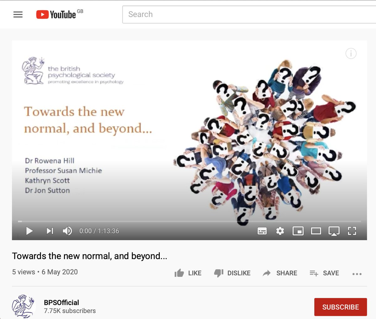 The Psychologist (@psychmag) on Twitter photo Our <a href="/BPSOfficial/">British Psychological Society</a> webinar 'Towards the new normal, and beyond' is now available to watch at youtube.com/watch?v=wJcgdE…
@susanmichie <a href="/hill_rowenahill/">Prof Rowena Hill MBE</a> @kathrawe in conversation, hosted by <a href="/jonmsutton/">Dr Jon Sutton</a>
#covid19 #NewNormal
Please help us share, and join the discussion using #PsychGov Our <a href="/BPSOfficial/">British Psychological Society</a> webinar 'Towards the new normal, and beyond' is now available to watch at youtube.com/watch?v=wJcgdE…
@susanmichie <a href="/hill_rowenahill/">Prof Rowena Hill MBE</a> @kathrawe in conversation, hosted by <a href="/jonmsutton/">Dr Jon Sutton</a>
#covid19 #NewNormal
Please help us share, and join the discussion using #PsychGov