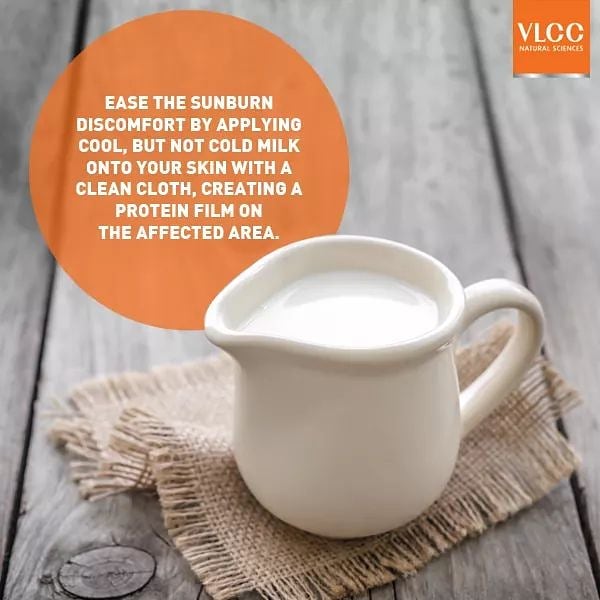 eluru_vlcc's tweet photo. Treat sunburns with the goodness of milk! https://t.co/UAI0xQnDkh