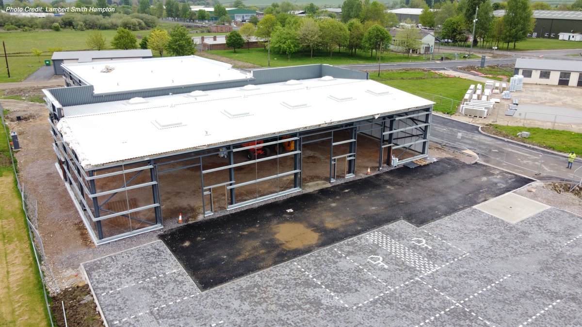 SatAppsCatapult's tweet photo. Our Westcott Innovation Centre is progressing day by day - the cladding is being added and the building is taking shape. Keep your eyes peeled for our new WIC website and expression of interest for first users coming soon! https://t.co/kuSWhQdMtA