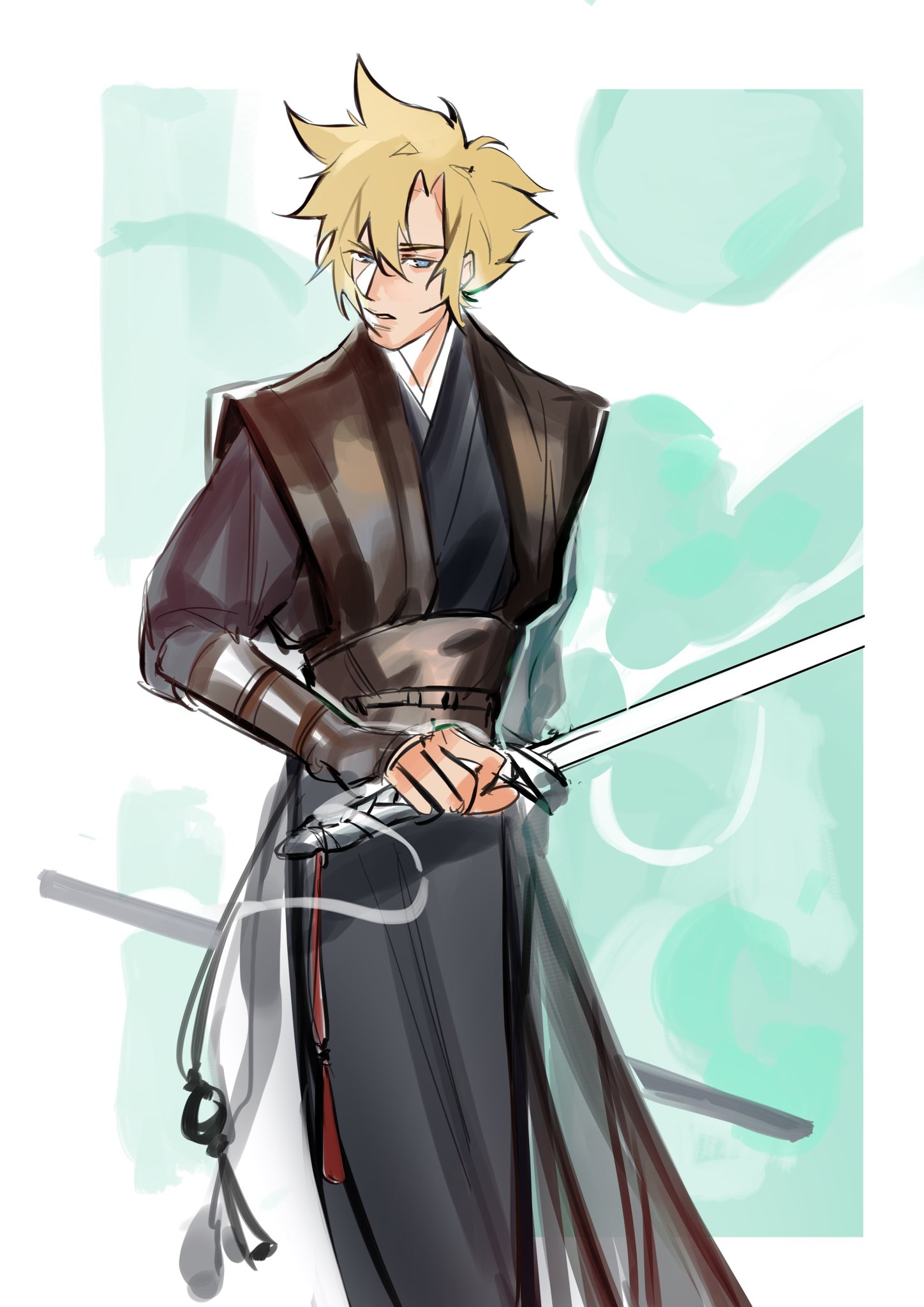 め Wuxia Au 俠客cloud Carries Around A Sword Haunted By The Soul Of His Best Friend And On The Hunt For His Fated Rival T Co K6kfn3nioc Twitter