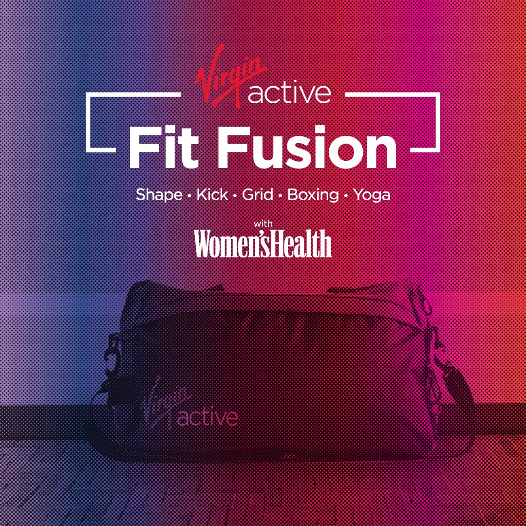 WomensHealthSA's tweet photo. Are you joining us for @virginactiveSA's Fit Fusion virtual workout event on Saturday?
There are going to be loads of prizes up for grabs including gym memberships, @adidasZA trainers & much MORE!
Head to Facebook to get involved ๐ https://t.co/Q4vZNj1JRh
#VAFitFusion https://t.co/gWwf2XLP8m