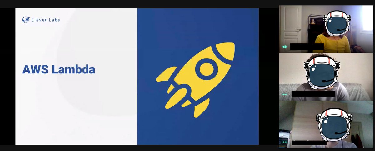 Eleven_Labs's tweet photo. #ConfinementJour51 
#workshop🧑‍💻
"Comment déployer une application #PHP sur des infra #Serverless ?" avec l'astronaute 👩‍🚀 @marie_minasyan.

 📌Au programme un cas pratique : solution #AWS Lambda &amp; Bref !

@official_php @awscloud https://t.co/K1kiGWKqFV