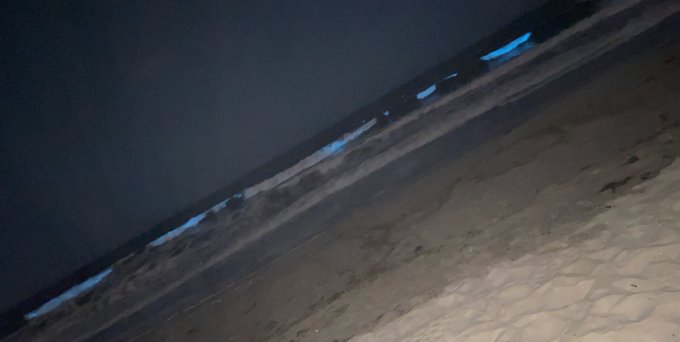 Well I seen the blue waves today it was cool https://t.co/LUdIEJFc1L