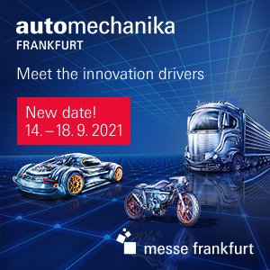 automechanika_'s tweet photo. New date: #Automechanika Frankfurt to be held from 14 to 18 September 2021 #amf21 https://t.co/VZXF0TrT78 https://t.co/mtbARRPo1c
