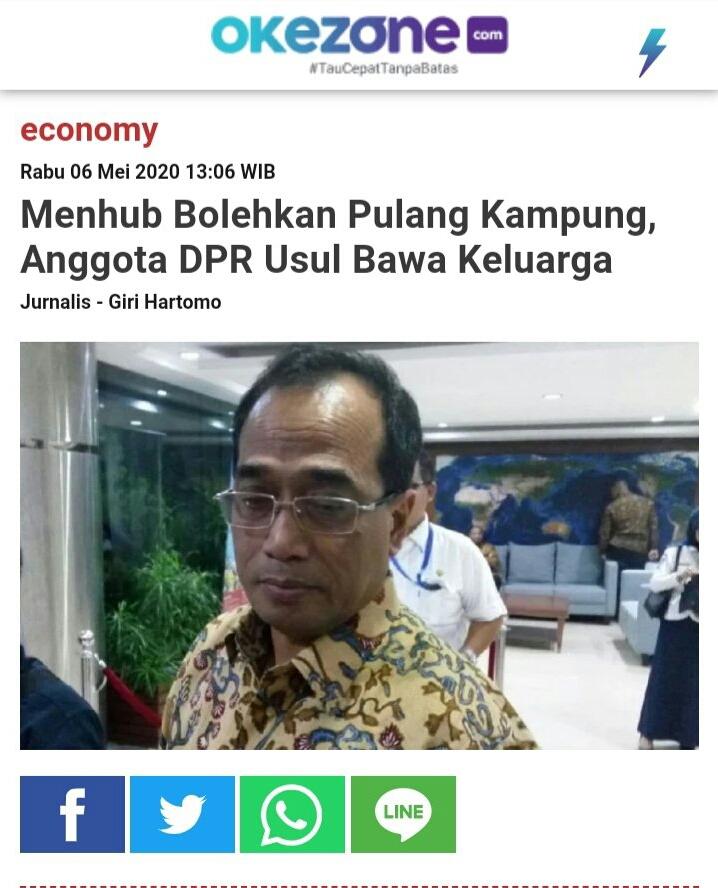 podoradong's tweet image. Sobat podoradong tentu ingat kicauan kami 4 April

Trkait kberadaan anggota dewan mudik dgn pengawalan vooridjer polisi disaat rakyat dilarang mudik dgn aturan ketat

Jadi.....

Aturan Kemenhub hari ini itu buah ksepakatan DPR dan pemerintah terkait UU corona

Ucapan terima kasih