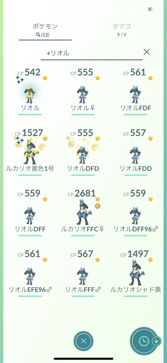 Pokegoラビリンス Sur Twitter 卵から2体目getです 早速 1体を進化完了 ポケモンgo リオル 色違い ルカリオ プレイアットホーム T Co Qxwryhvfnp Twitter