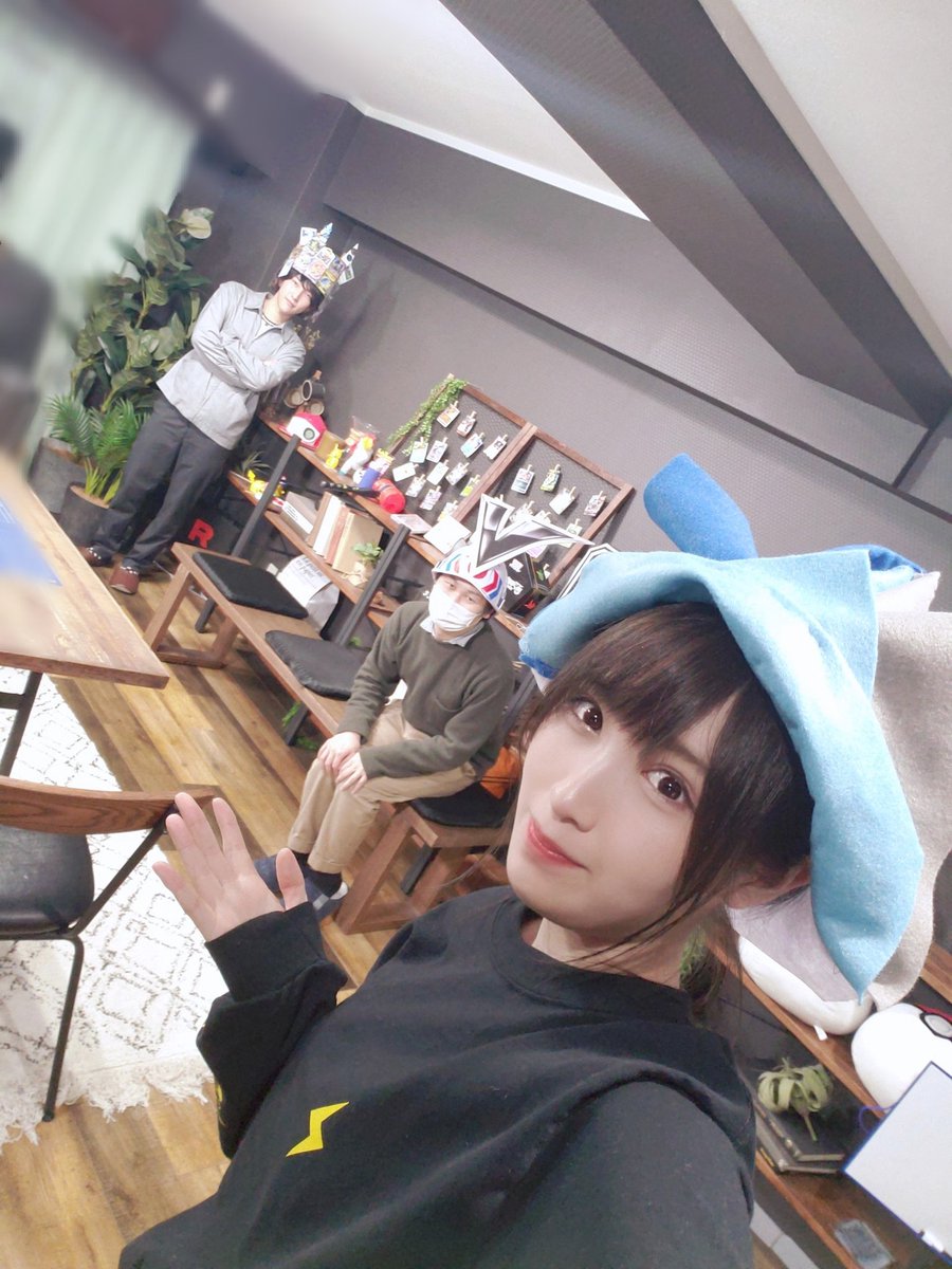 ななっぷる ポケカ公式ch 小田桐奈々 ポケカチャンネルのななっぷるです 撮影後もポケカブト被り続けている図 愛着わいちゃったな ポケカチャンネル