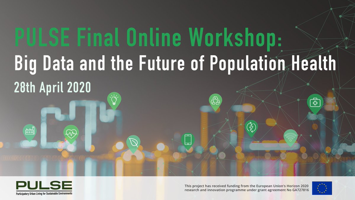 PulseProjectEU1's tweet image. Did not have time to participate to our Final Workshop &quot;#BigData and the Future of Population #Health&quot;? Now you can!

📺Watch the video recording
📑 Download the slides➡️project-pulse.eu/events-2/pulse…

Fill in this 2 min survey📊and provide us with your feedback➡️docs.google.com/forms/d/1_o1CW…