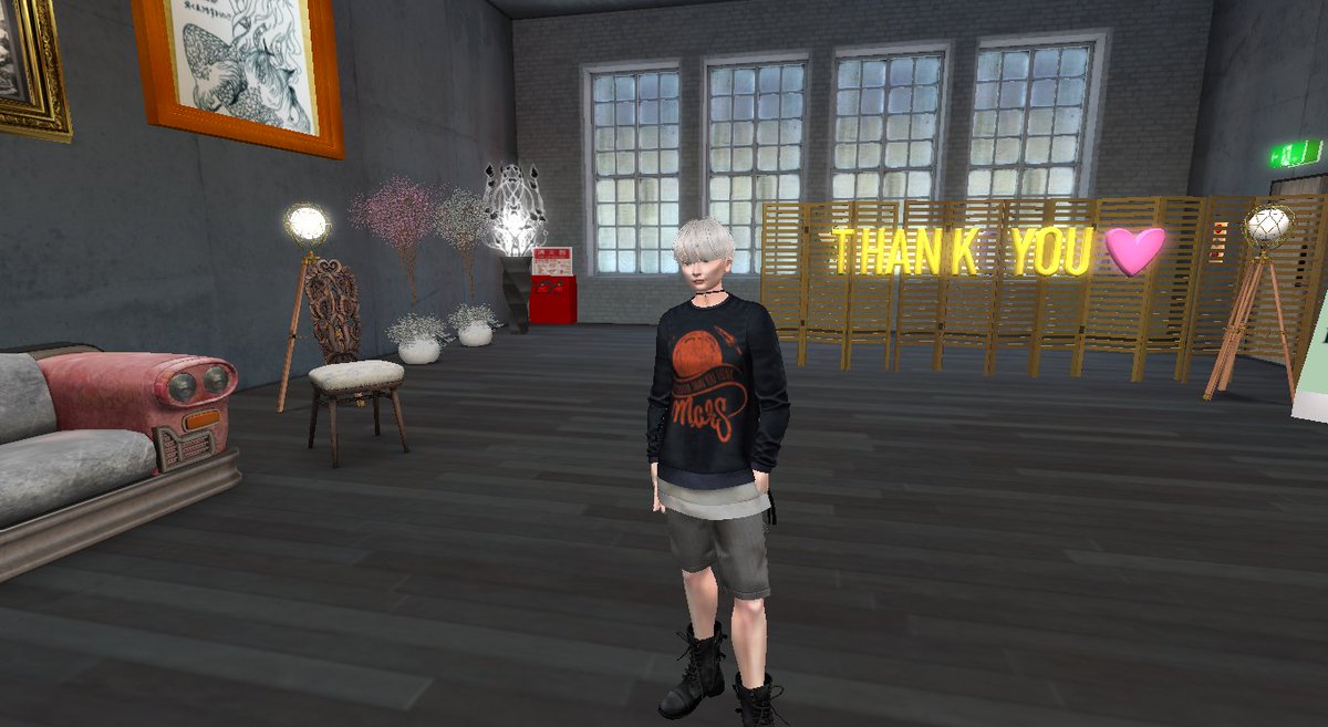 peachow1's tweet image. …あれからキャラクリを頑張ってみました。
yumyumさんで丁度良さげな髪型を見つけて、色を変えて…チョーカー付けさせたらそれっぽくなり(うれしみ)
#SLJP　#CATWA　#フリーギフト　#キャラクリ　#9S