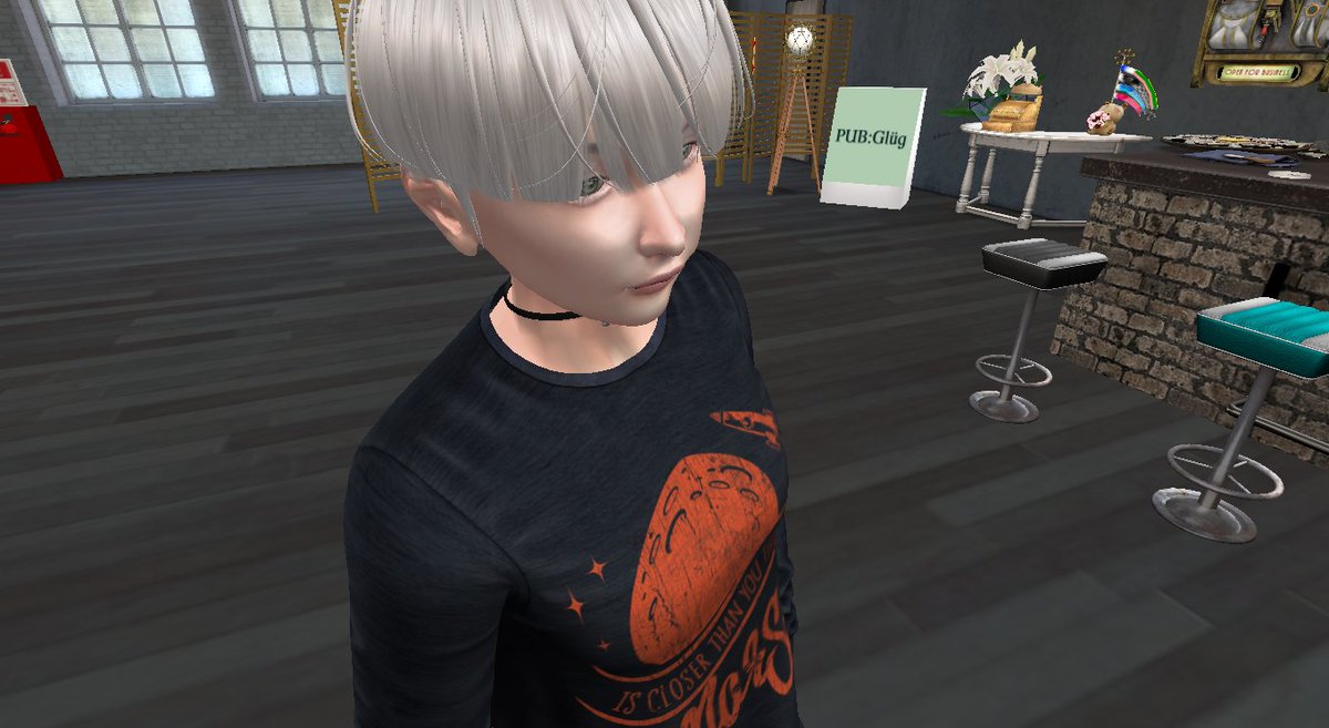 peachow1's tweet image. …あれからキャラクリを頑張ってみました。
yumyumさんで丁度良さげな髪型を見つけて、色を変えて…チョーカー付けさせたらそれっぽくなり(うれしみ)
#SLJP　#CATWA　#フリーギフト　#キャラクリ　#9S