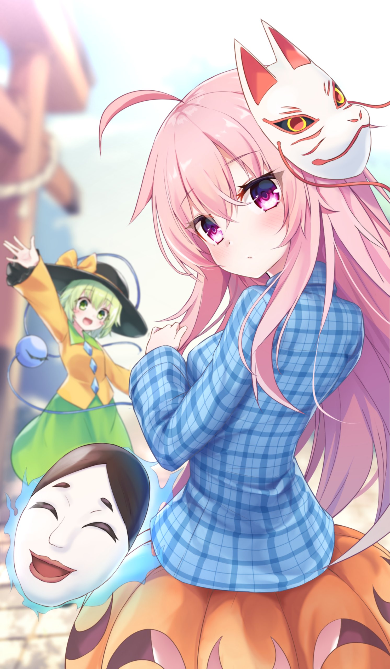 تويتر リゴリゴ على تويتر 完成しました こいしちゃんとこころちゃん かわいいな イラスト 女の子イラスト 女の子 秦こころ 古明地こいし こいし 東方project 東方イラスト 東方 仮面 絵描きさんと繋がりたい イラスト好きな人と繋がりたい