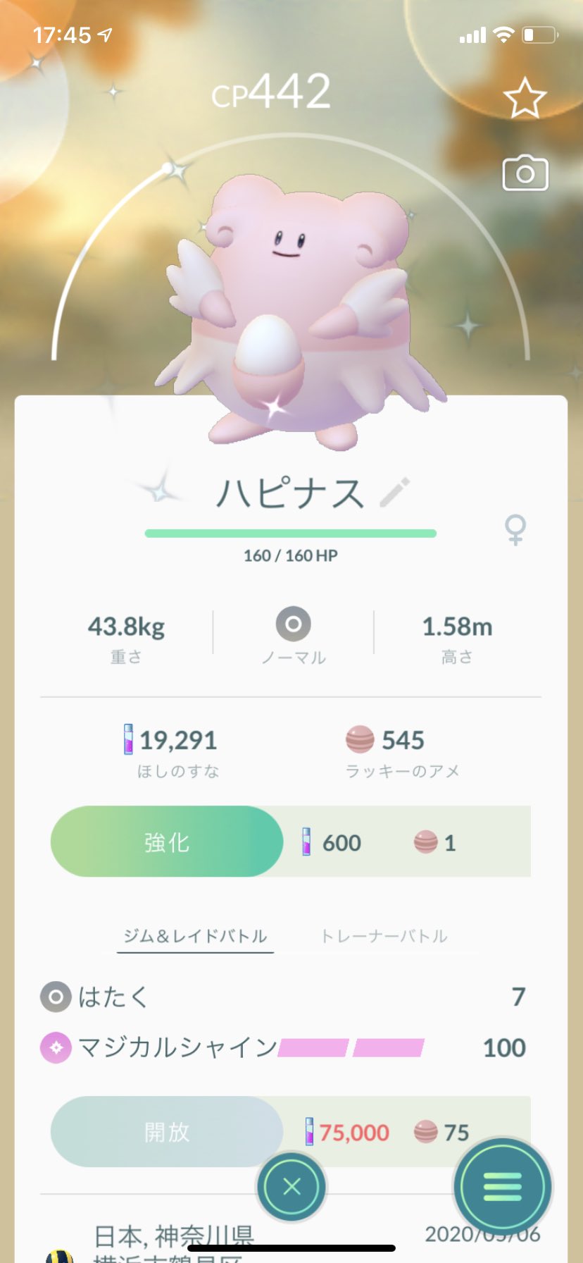 むーんむんむん ハピナスの色違い 同じじゃね ポケモンgo ハピナス ラッキー 色違いポケモン T Co Dr3vjghkrv Twitter