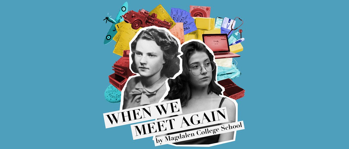 MCSDrama's tweet photo. 'When We Meet Again' launches this Friday to commemorate VE Day and is broadcast weekly (every Friday).

This brand new original eight-part radio play is researched, written, performed, composed and produced by the students and staff of @MCSOxford.

#StayCreativeOxfordshire https://t.co/6sfGJu0tpJ