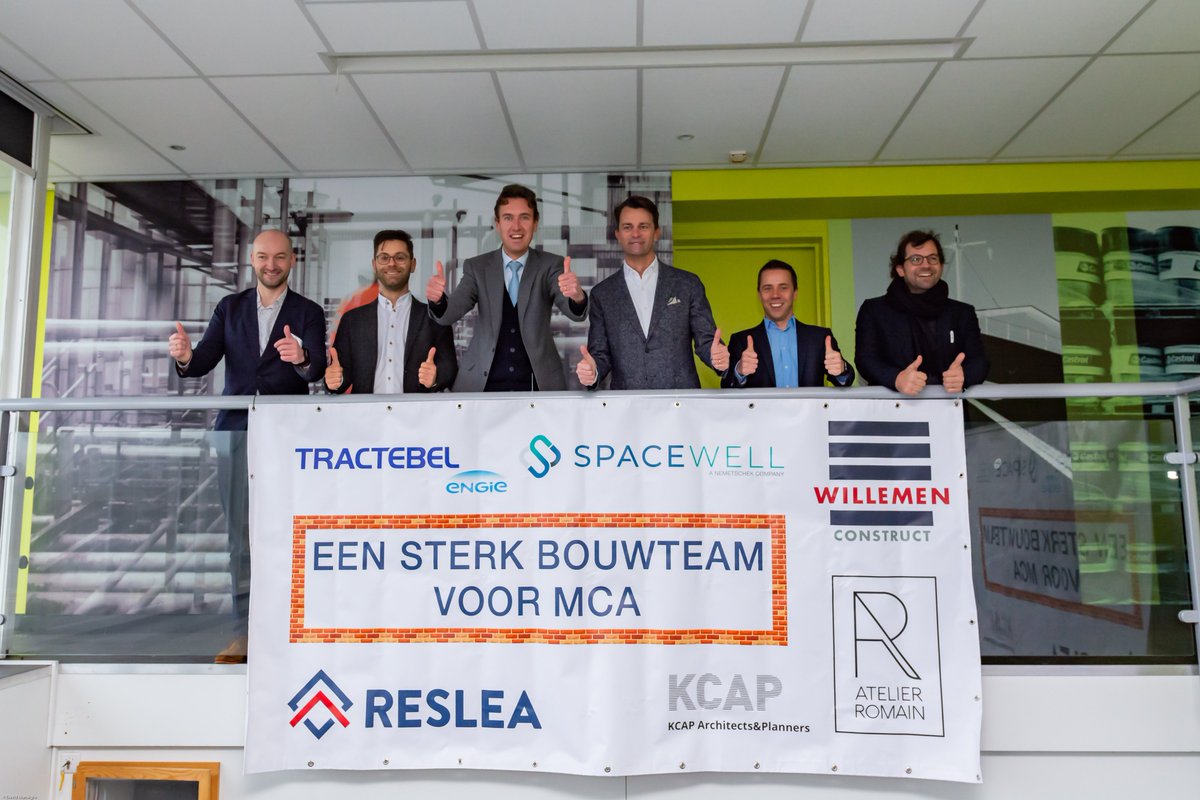 Goed nieuws! De komende jaren zullen we samen met @KCAPnewsfeed , Atelier Romain, @tractebel engineering en <a href="/Spacewell_HQ/">Spacewell</a> de nieuwe Maritieme Campus Antwerpen (MCA) vormgeven, een initiatief van Compagnie Maritime Belge (#CMB) en #Reslea. Lees meer op >> bit.ly/2W6x9hK