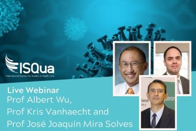 ISQua (@isqua) on Twitter photo In our Friday (08/05 15:00 UTC+1) <a href="/ISQua/">ISQua</a> #COVID19 webinar <a href="/krisvanhaecht/">Kris Vanhaecht</a> <a href="/withyouDrWu/">Albert Wu</a> & Prof José Joaquín Mira Solves will discuss the emotional toll of COVID-19, & the consequences for #healthcareworkers & #patients.
Register now: isqua.org/blog/covid-19/… <a href="/second_victims/">Segundas Victimas</a> In our Friday (08/05 15:00 UTC+1) <a href="/ISQua/">ISQua</a> #COVID19 webinar <a href="/krisvanhaecht/">Kris Vanhaecht</a> <a href="/withyouDrWu/">Albert Wu</a> & Prof José Joaquín Mira Solves will discuss the emotional toll of COVID-19, & the consequences for #healthcareworkers & #patients.
Register now: isqua.org/blog/covid-19/… <a href="/second_victims/">Segundas Victimas</a>