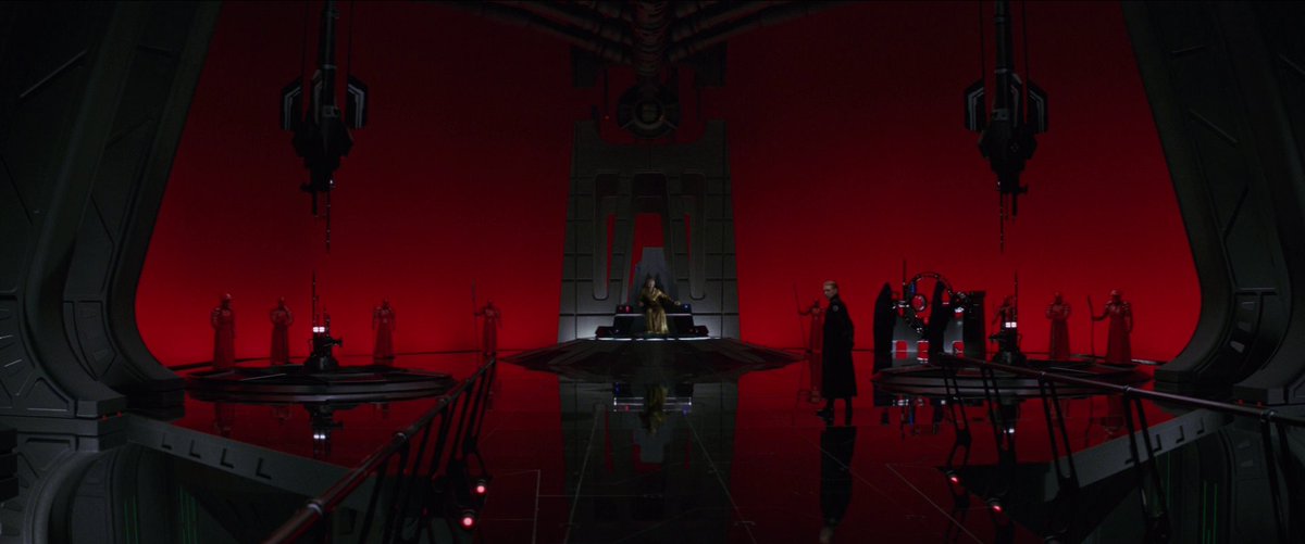 emperorzex's tweet photo. Everything about The Last Jedi throne room scene was perfect. https://t.co/wG65DJhDdt