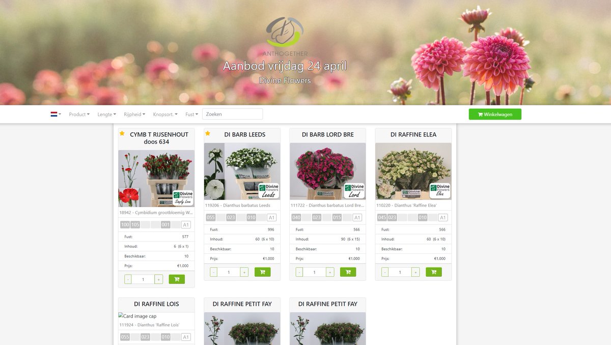 GreenMasterNL's tweet photo. De laatste update van onze webshop heeft een aantal coole verbeteringen :
* De nieuwe webshop is nu volledig schaalbaar 
* De webshop is meertalig
* Je kunt nu een "product highlight" toevoegen
* Uitgebreide filter mogelijkheden
* Een zoekveld
#kwekers #sierteelt #software #erp https://t.co/8vjRTgBO6q