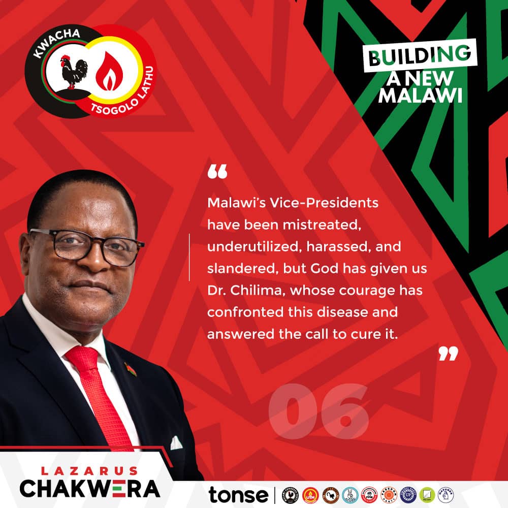 Dr. Lazarus Chakwera tweet media