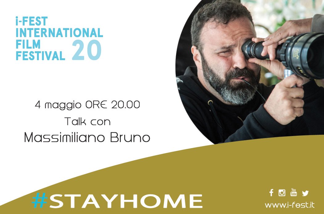 iFest20's tweet photo. Il nuovo ospite della #StayHome Edition 2020 di @ifest.it International Film Festival è il regista e sceneggiatore Massimiliano Bruno.
Qui l’intervista integrale:
https://t.co/4IsHWhY6V7
#ifest #ifest20 #massimilianobruno #maxbruno #stayhome #cinema #newtechnology #filmfestival https://t.co/8JXIQvO1Ja